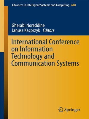 cover image of International Conference on Information Technology and Communication Systems